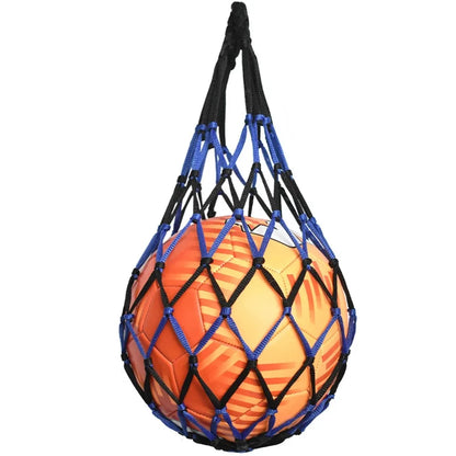 Sports Ball Holder Youth Football Self Trainer Football Net Bag Sports Mesh Equipment for Carrying Basketball Volleyball Soccer