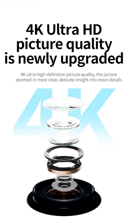 4K Ultra HD WiFi Camera/Mini Outdoor Sports Camera/Motorcycle Camera/Bicycle Riding Camera/Wearable Helmet Camera