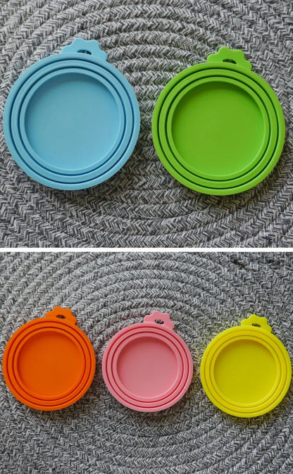 Silicone Stretch lids Canning lids Reusable Sealed Against moisture Pet Canning Fresh-keeping lid Kitchen tools accessories T021