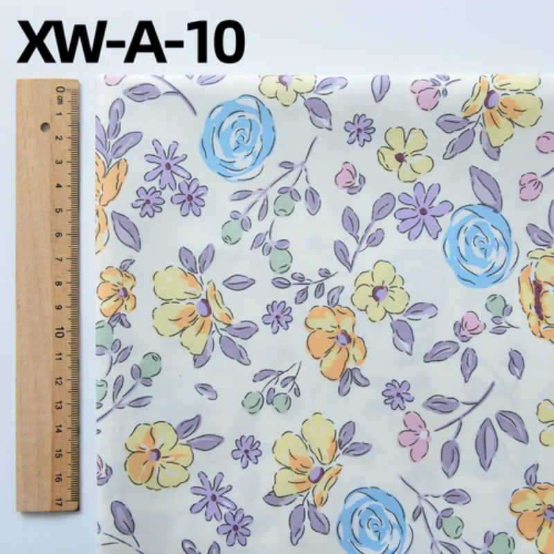 Fabric cotton handmade diy bedding flowers garden flowers pure cotton printing fabric twill cotton fabric sewing