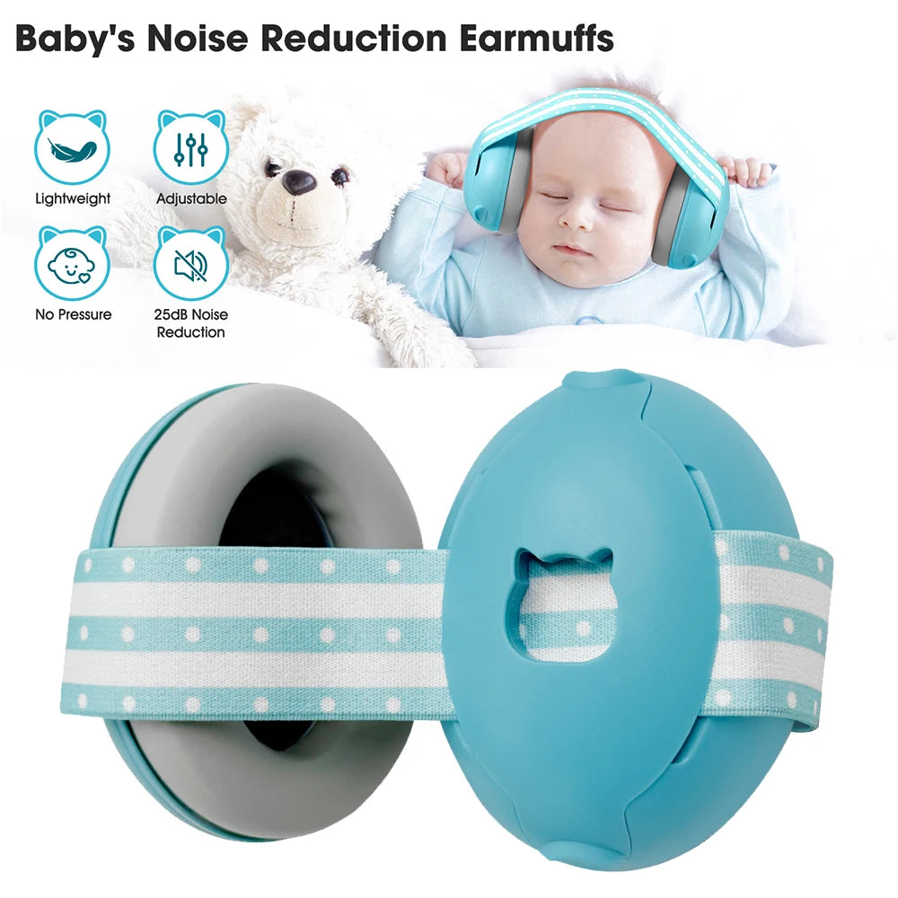 Baby Ear Protection, Noise Cancelling Headphones for Babies, Noise Reduction Earmuffs for Infant and Toddlers up to 36 Months