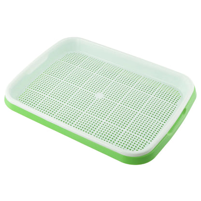 Microgreens Sprouter Tray Hydroponic / Sprouting Tray For Sprouts Vegetable Horticultural Garden DIY Nursery Potted