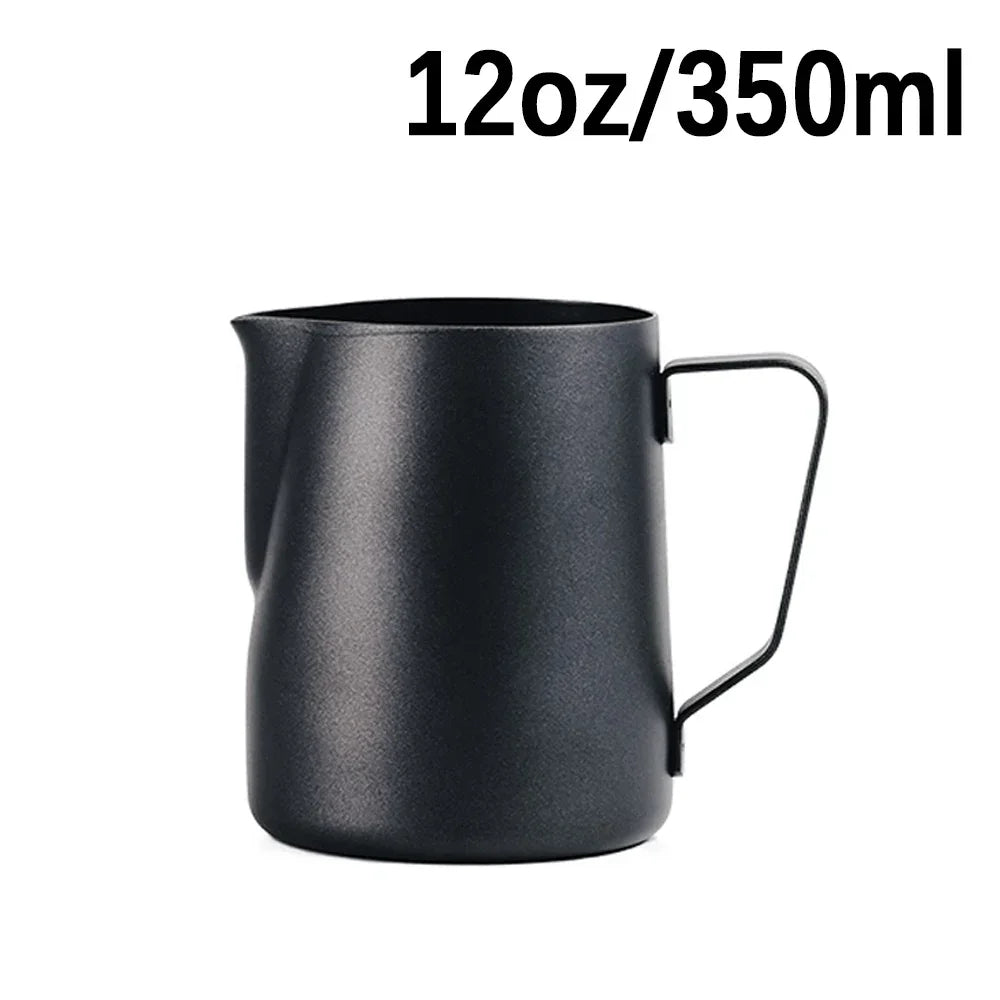 Coffee Latte Milk Frothing Jug Milk Frother Pitcher Stainless Steel Jug Espresso Barista Pitcher Milk Pot Coffee Accessories