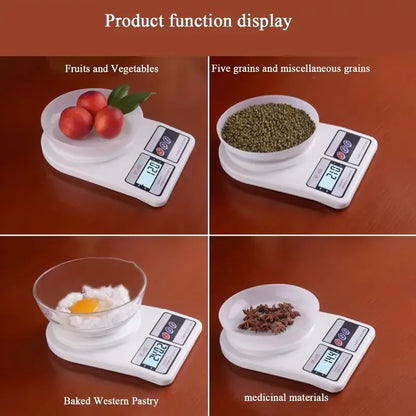 Household Kitchen Electronic Scale, Convenient Digital Food Electronic Scale, Baking Cake Coffee Small Weighing Scale
