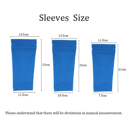 4pcs/set Sports Soccer Shin Guard Pad For Kids Football Shin Pads Support Calf Sleeve Shinguard For Adult Teens Children