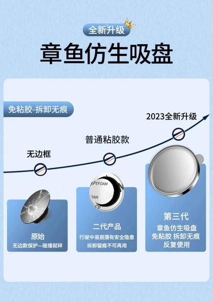 Small round mirror rearview mirror car reversing artifact blind spot auxiliary mirror reflector 360 degree suction cup