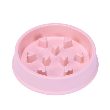 Pet Dog Slow Feeder Bowl Puppy Non Slip Puzzle Bowl Anti-Gulping Pet Slower Food Feeding Dishes Dog Bowl for Medium Small Dogs