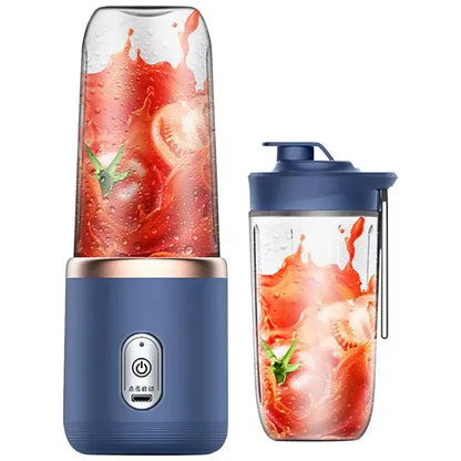 1pc handheld blender bottle 6 blades Multifunction juice blender Fresh juice Smoothie Ice CrushCup Food pro juicer machine