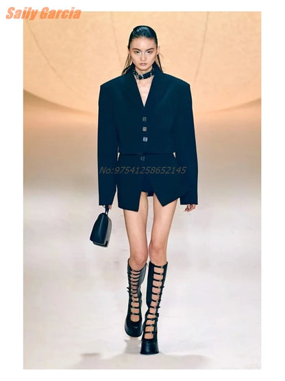 Platform Strappy Chunky Sandals Solid Thick Women Summer Boots Sexy Party Women Shoes Metal Button Fashion Leather Shallow