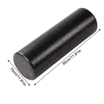 12 Inch Solid Core Back Foam Roller High-Density Round Foam Roller Deep Tissue Massager for Exercise Massage Muscle Recovery