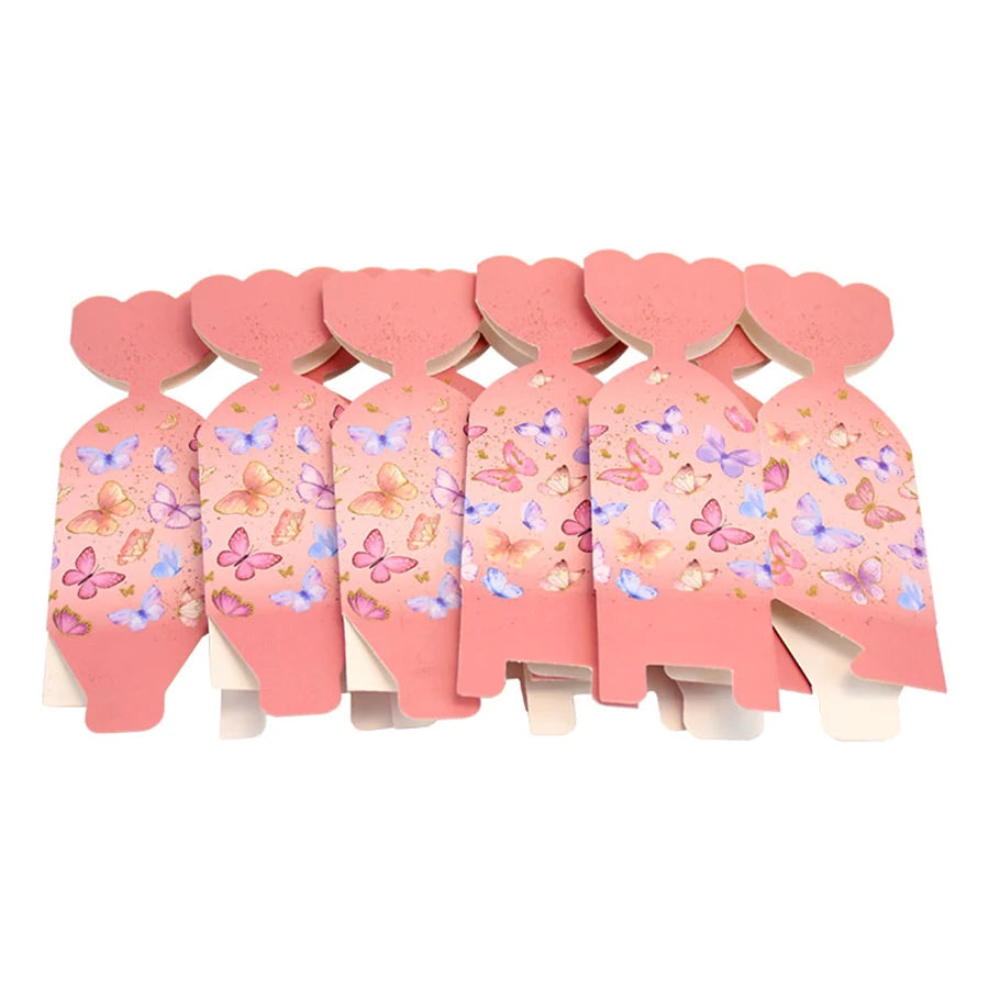 25PCS Butterfly Party Favors Box Birthday Party Candy Boxes Bridal Shower Party Supplies Decoration