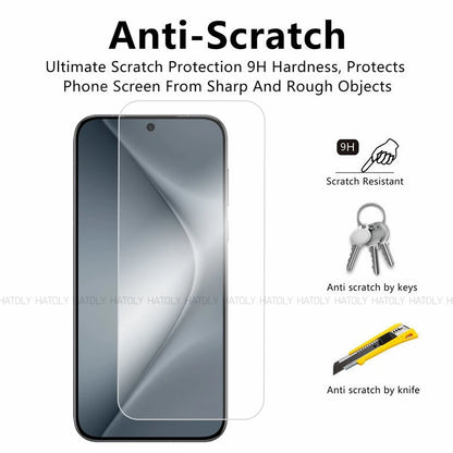 2/4PCS Screen Protector For Huawei Pura 70 Tempered Glass Huawei Pura 70 Full Glue Protective Screen Glass Film Huawei Pura 70