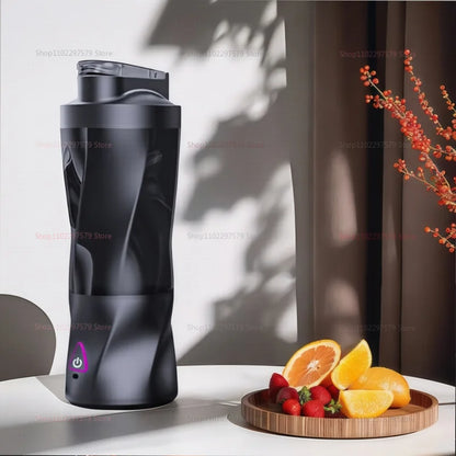 Portable Juicer Blender USB Rechargeable 700ML Large Capacity Outdoor Fruit Smoothie Maker Dual-Use Mixer for Fitness and Travel