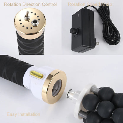 40W Electric Roller for Muscle Body Relaxing High Frequency Rolling Massage Anti-Cellulite Body Shapping Slimming Machine