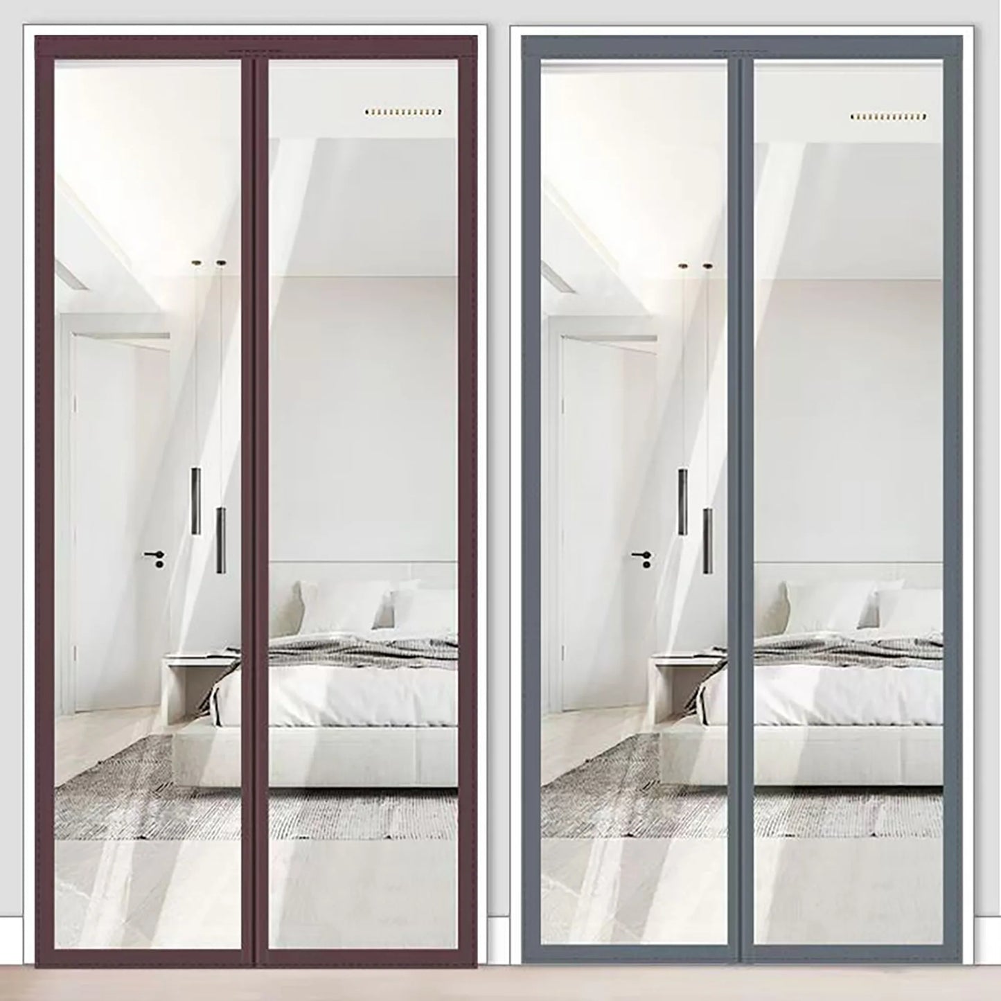 Winter warm curtain, air conditioning door curtain, partition curtain, windshield curtain, transparent soft plastic