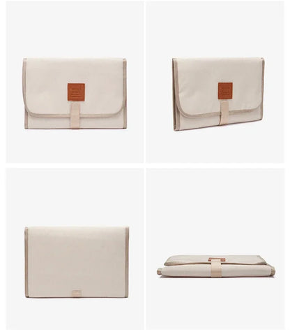 Foldable Baby Diaper Changing Pad Waterproof Newborn Diaper Pad Portable Toddler Changing Table Durable Oxford Baby Diaper Sheet