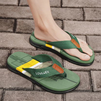Flip-Flops Men's 2025 New Summer Non-Slip Flip-Flops for Outer Wear Beach Sandals