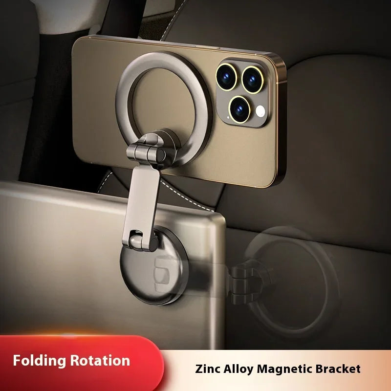 Magnetic Car Phone Mount Holder Multi-Functional Floating Screen Foldable Stand Vehicles Universal Phone Holder Safe Driving