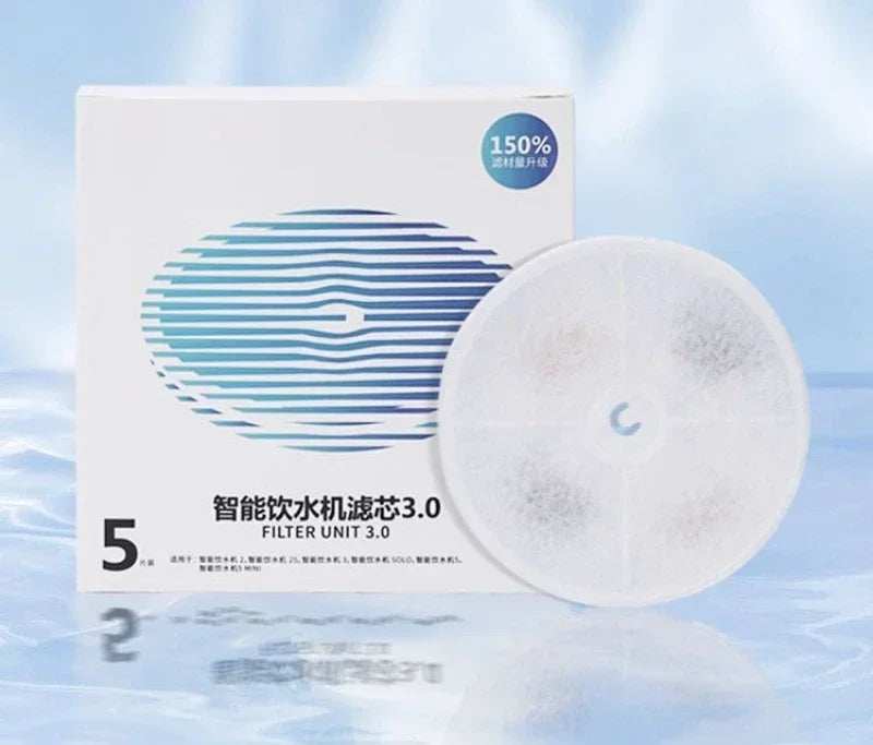 PET Water Dispenser Special Pet Supplies Water Fountain Filter Accessories Filter Automatic Circulation Water Dispenser Filter