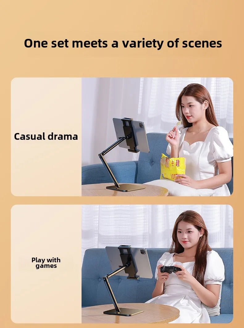 Tablet Stand For Ipad, Adjustable Tablet Holder, For Compatible 4-13in Ipad,surface, Kindle,tablets,portable Monitors And More