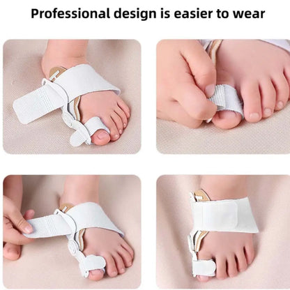 Orthopedic Supplies Pedicure Foot Care Children Toe Separators Big Toe Straightener Bunion Splint Brace Toe Valgus Corrector