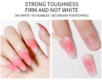 Solid Nail Glue Nail Tips Gel for Press On Nails Super Strong Nail Adhesive For Artificial Fingernail Durable And long Lasting