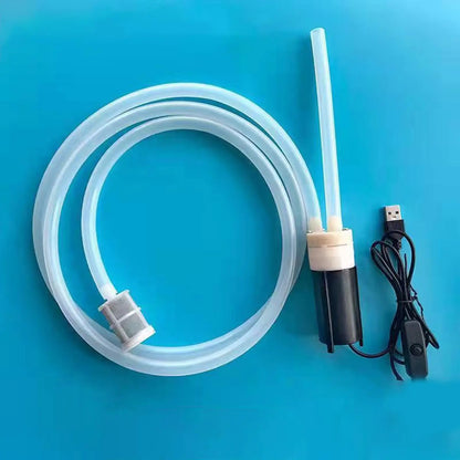 USB Electric Wines Pump Syphon Pump Tube Hose Beer Siphon Filter Wines Siphon Tube Transfer Pump Household Brewing Equipment
