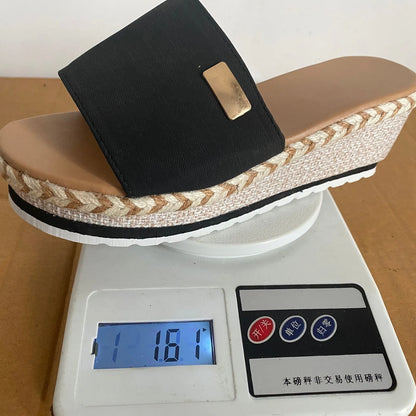 Sandals - Women'S Platform Sandals, Wedge Heel,  Straps, Summer Beach Fashion Sapatos Femininos босоножки летние Sandalias