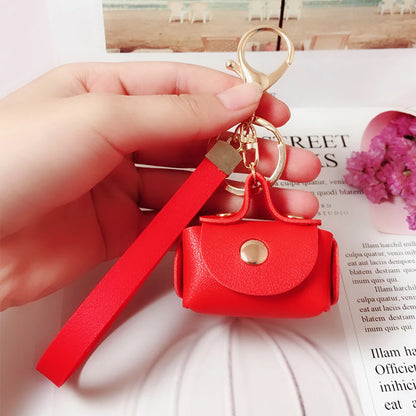 Korean Fashion Cute Car Accessories Creative Keyring Purse Pendant Bag Keychains Mini Bag