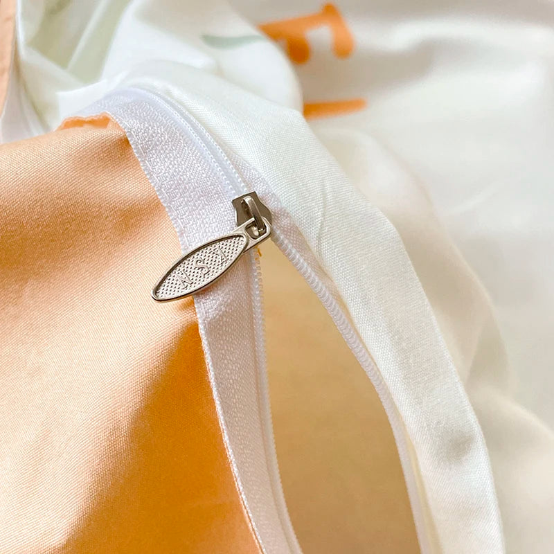 Bedding Set for Girl Boy Bedroom KIDS Modern Comforter Duvet Cover Flat Sheet Pillowcase  Home Textile Soft Bed Linen