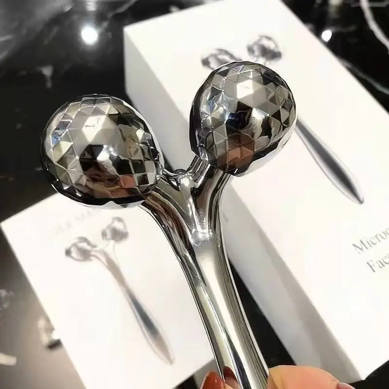 3D Facial Roller Massager Portable Y-shaped Ball Massager Shaping And Firming Facial Beauty Lifting Facial Beauty Tool