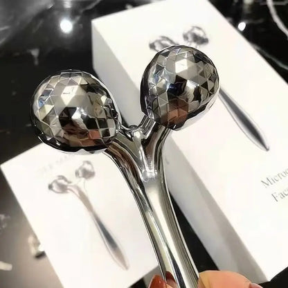 3D Facial Roller Massager Portable Y-shaped Ball Massager Shaping And Firming Facial Beauty Lifting Facial Beauty Tool