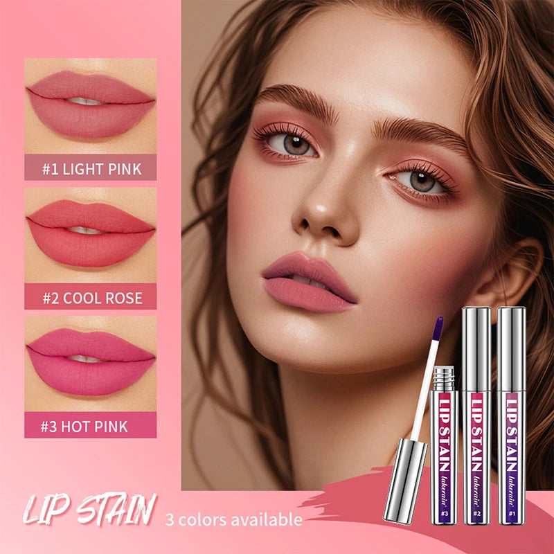 Peel Off Lip Stain Reveal Long Lasting Waterproof Pink Lip Tint Transfer Proof Non Stick Cup Natural Lip Stain Women's Cosmetics