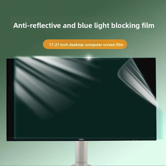 Blue Light Bloing Cuter Screen Protector Anti Reflective Eye Protection Film Desktop 24 Inch Radiation Free Static Absor...