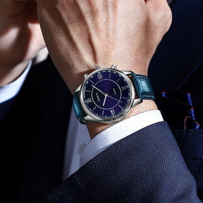 New 2023wokai business watch Quartz sports watch leisure belt men's watch men's watch