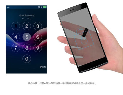 Smart NFC Android Phones Equipment Digital Ring Technology Multifunctional Waterproof  Intelligent Wearable Connect Finger Ring