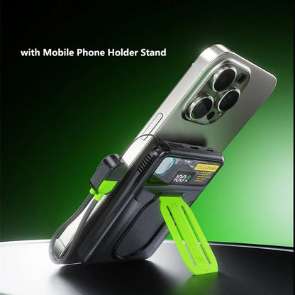 22.5W Magnetic Power Bank 30000mAh Wireless Fast Charging External Battery Turbine Coolingfor IPhone Xiaomi Magsafe Powerbank