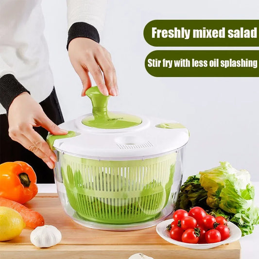 Vegetables Salad Spinner Lettuce Leaf Vegetable Dehydrator Multifunctional Vegetable Washer Salad Vegetable Dryer Mixer