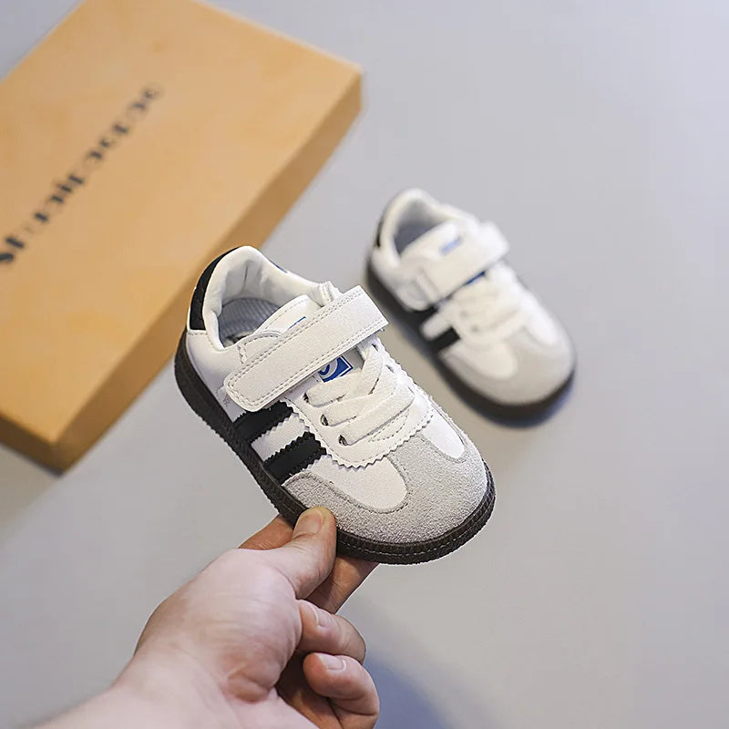 Boys And Girls Canvas Shoes Children's School Performance Shoes Babys Children Biscuit Bottom Breathable Kids Fashion Shoes