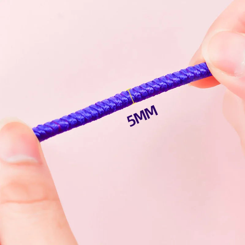 Rainbow Rubber Band For Jumping Game Kids Outdoor Fun Sports Toy Comba Saltar Niños Jeux Enfant Exterieur Buiten Speelgoed