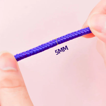 Rainbow Rubber Band For Jumping Game Kids Outdoor Fun Sports Toy Comba Saltar Niños Jeux Enfant Exterieur Buiten Speelgoed