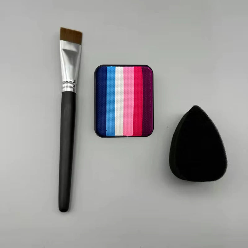 Vegan  Face Paint Professional Split Cake Pastel Eyeliner Water Activated Face And Body Paint