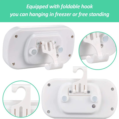 LCD Display Magnetic Refrigeration Refrigerator Hanging Freezer Thermometer Kitchen Tool Fridge Temperature Meter