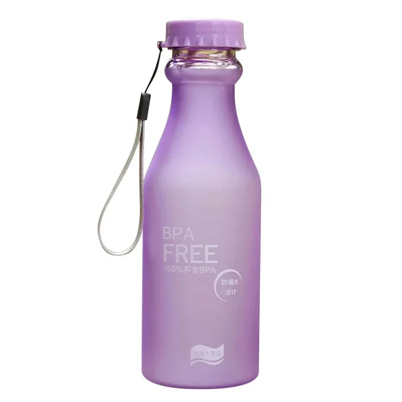 New 500ML Sport Water Bottle Anti-drop Hydro Flask for Children BPA-Free Leakproof Drinking Bottles Outdoor Travel Drinking Cups