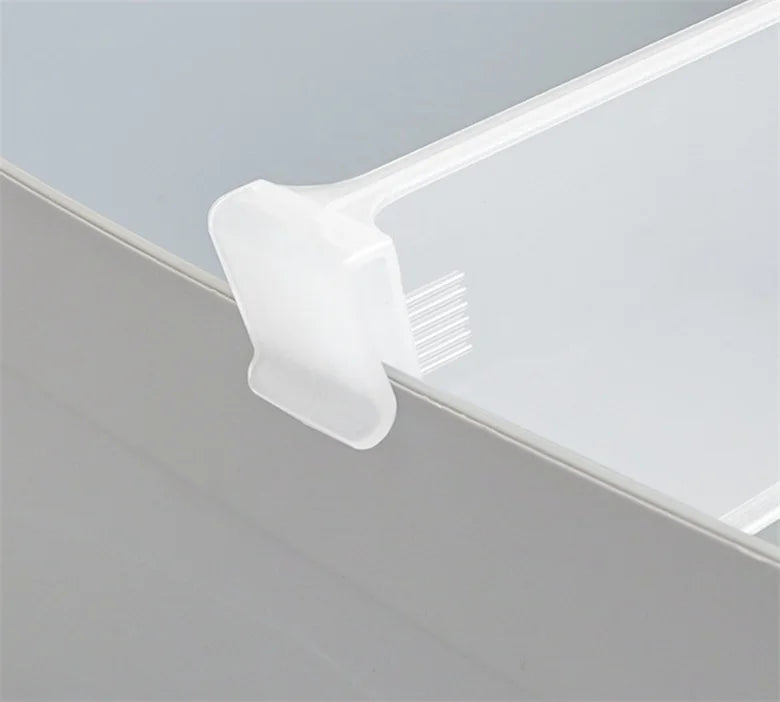 Refrigerator Storage Partition Board Fridge Kitchen Organization Home Divider Storage Splint Kitchen Bottle Can Shelf Organizer