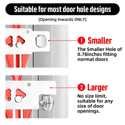 Portable Door Lock for Home Security Door Locks Locks for Extra Security and Protection of Privacy on the Go Perfect for Travel