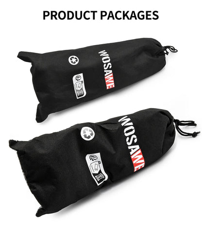 WOSAWE Motorcycle Knee Pads Protective Gear Equipment Motocross Protection Riding Elbow Guard Knee Pad Protector Kit