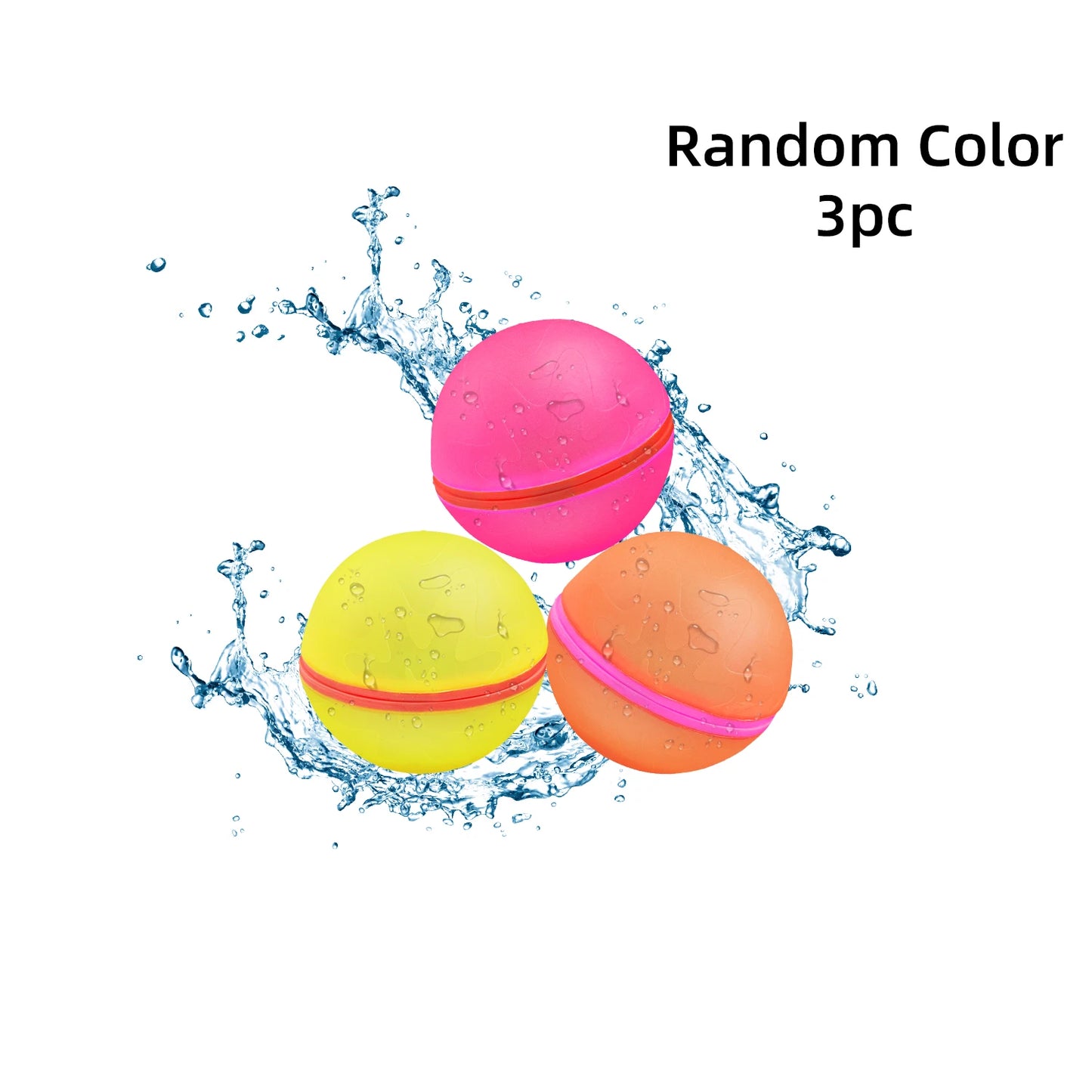 Summer water toys, outdoor water fights, water polo, multi-color, multiplayer interaction, beach, seaside Color Random