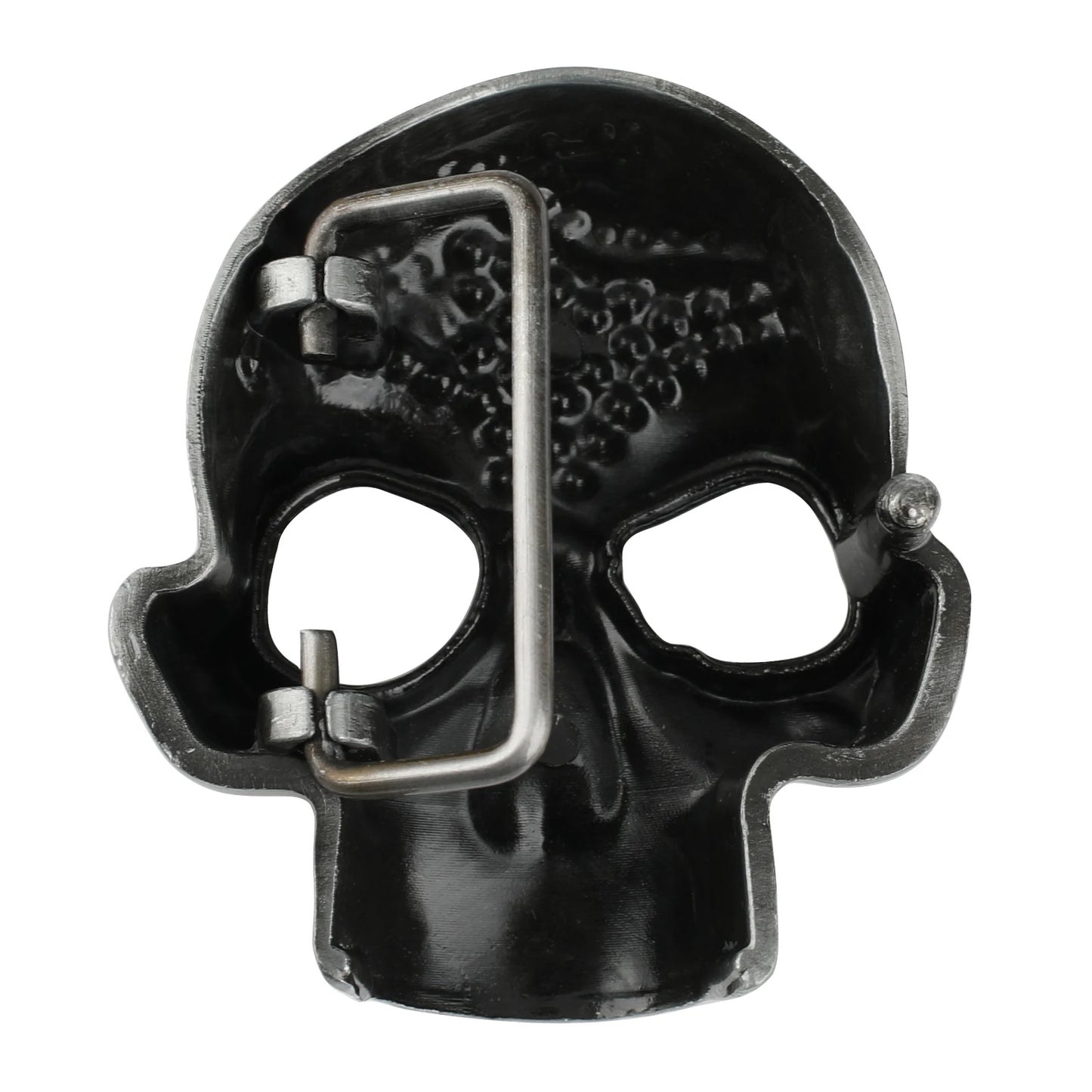 The scalp skull buckle head smooth alloy buckle