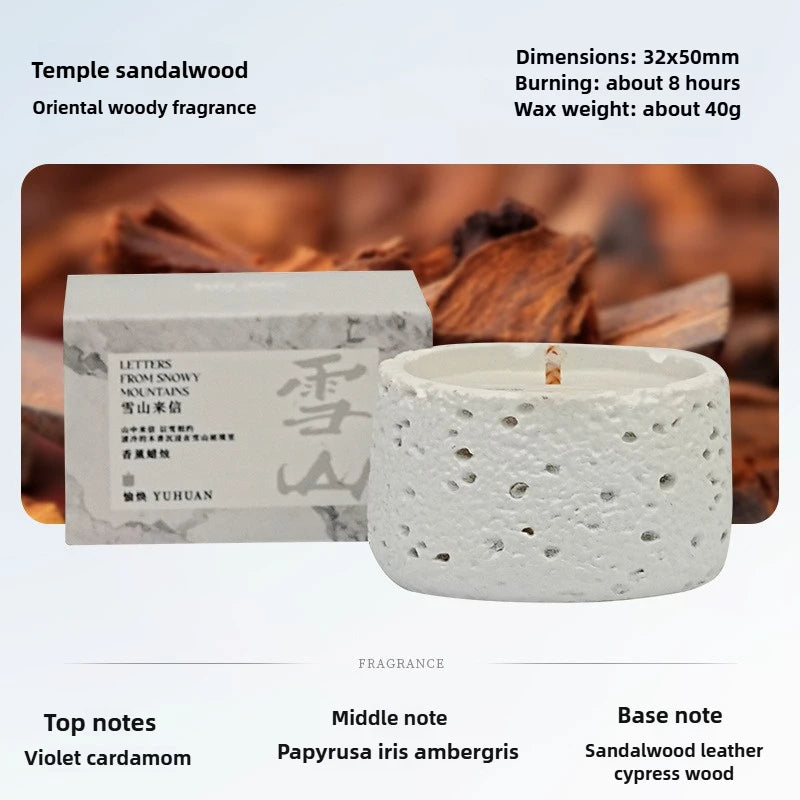 Premium Aromatherapy Scented Candles - Handmade Soy Wax Candles for Relaxation and Home Decor - Long-Lasting Fragrance ﻿